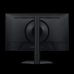 Vue arrière du Samsung Odyssey G7 G70F, connecteurs HDMI 2.1 et support ergonomique