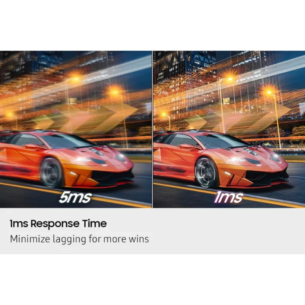 Monitor Samsung Odyssey G7 G70F frontal, resolución 4K y panel Fast IPS - Ítem5