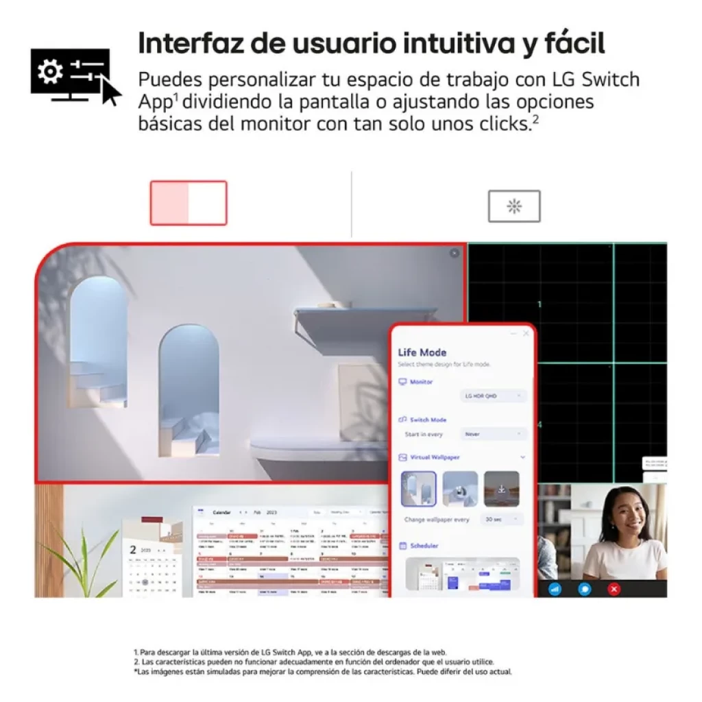 LG 27US550-W, 27 polegadas, 4K UHD IPS com alta densidade de píxeis - Item5