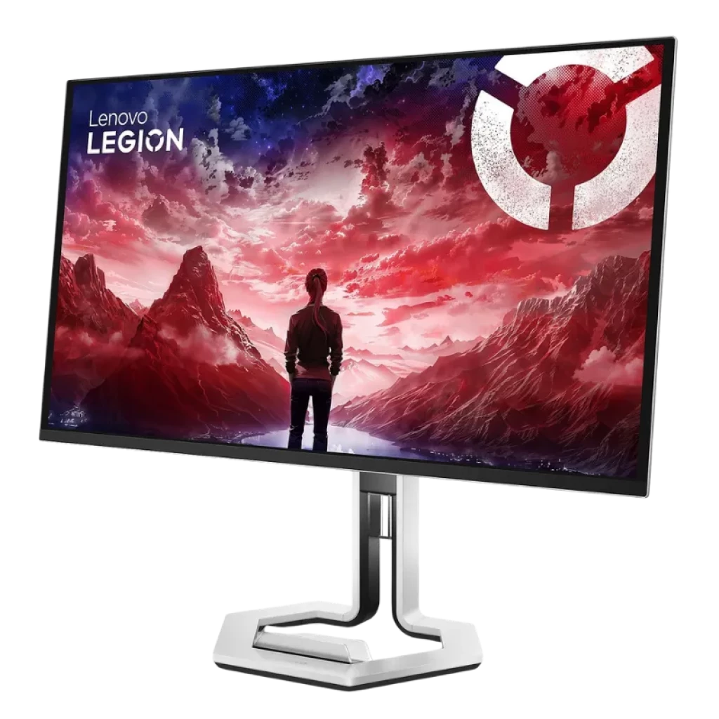 Vista frontal do monitor Lenovo Legion Pro 27UD-10 4K QD-OLED de 26,5 polegadas - Item1