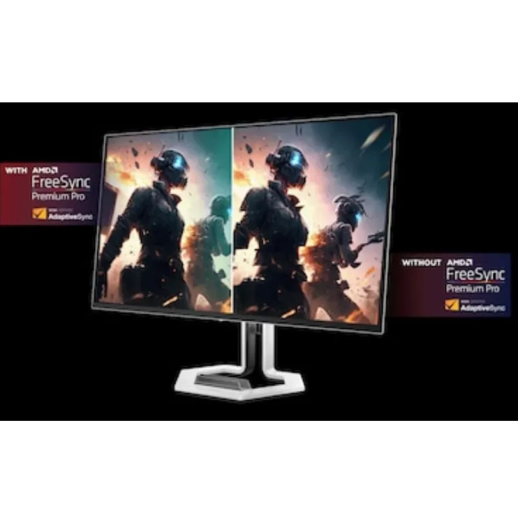 Vista frontal do monitor Lenovo Legion Pro 27UD-10 4K QD-OLED de 26,5 polegadas - Item5