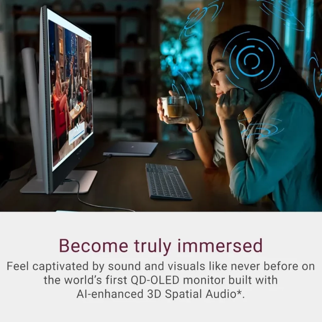Monitor DELL Plus S3225QC com painel frontal QD-OLED 4K a 120 Hz - Item5