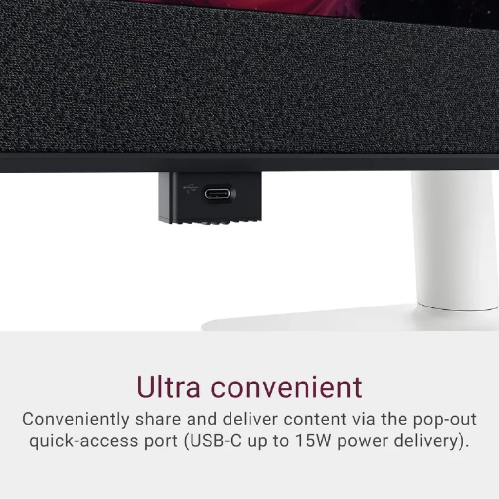 Monitor DELL Plus S3225QC com painel frontal QD-OLED 4K a 120 Hz - Item8