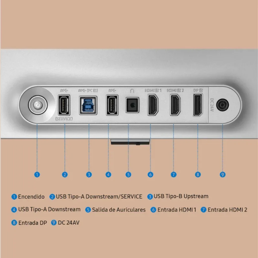 Monitor de jogos Samsung Odyssey G8 G81SF de 27 polegadas 4K QD-OLED - Item5