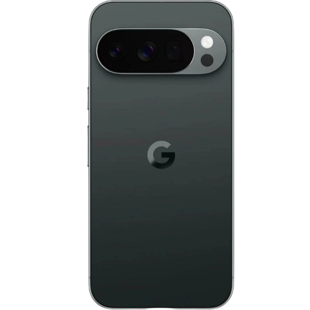 Google Pixel 10 Pro XL obsidiana renovado, 16GB/256GB; tela grande com furo central, bordas finas; módulo traseiro horizontal com três câmeras - Item4