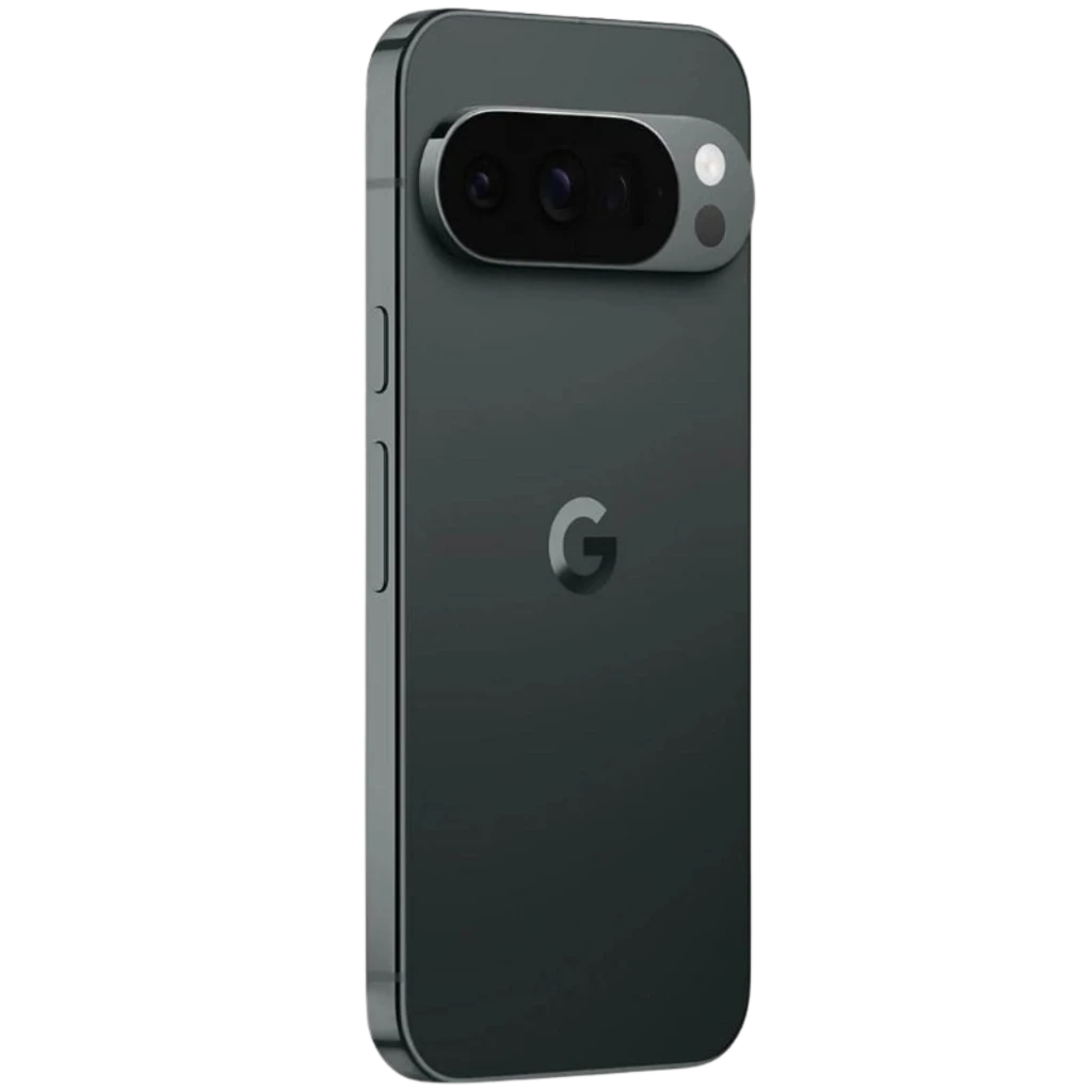 Google Pixel 10 Pro XL obsidiana renovado, 16GB/256GB; tela grande com furo central, bordas finas; módulo traseiro horizontal com três câmeras - Item5