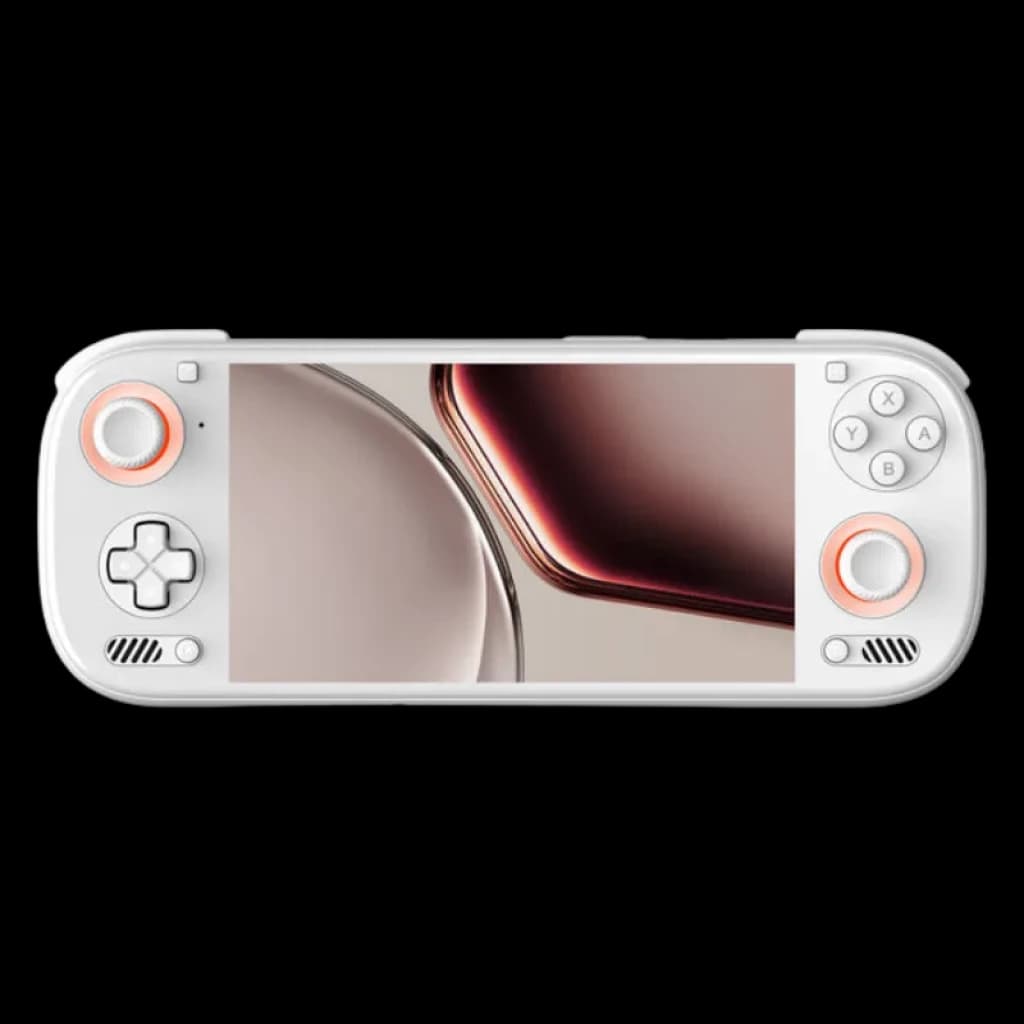 Console portable AYN Odin 3 blanc avec écran AMOLED de 6 pouces