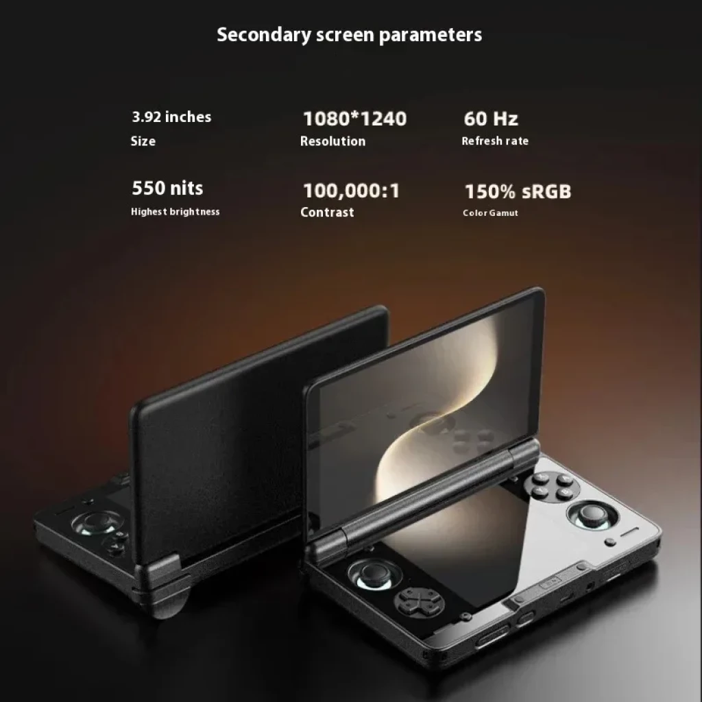 Console AYN Thor Max Lila avec double écran AMOLED et système Android 13 - Ítem2