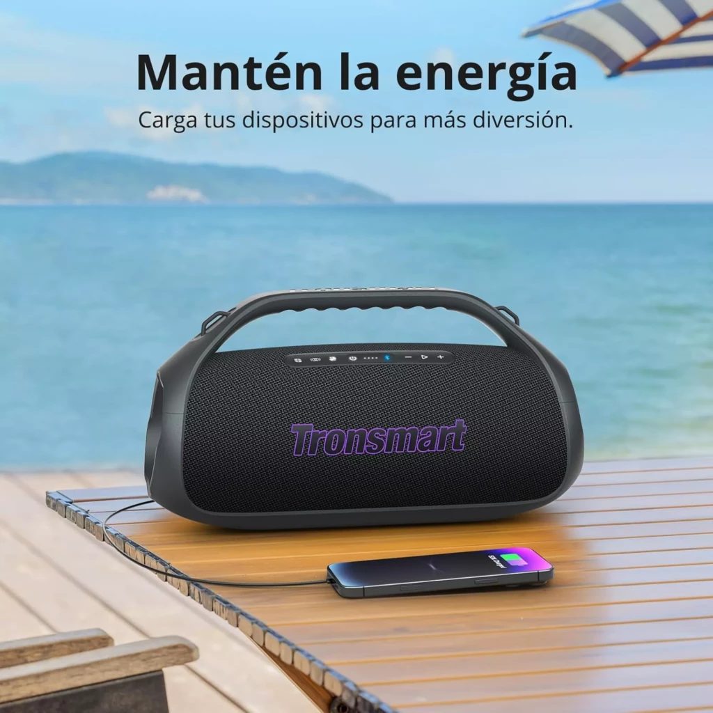 Tronsmart Bang 2 Noir 90 W - Enceinte Bluetooth avec son 2.1 et autonomie de 26 heures - Ítem6