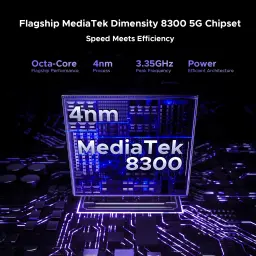 Doogee S300 Plus Thermal 12GB/1TB Purpura avec puce MediaTek Dimensity 8300 5G, gravure 4 nm, CPU octa core, fréquence jusquà 3,35 GHz, puissance efficace