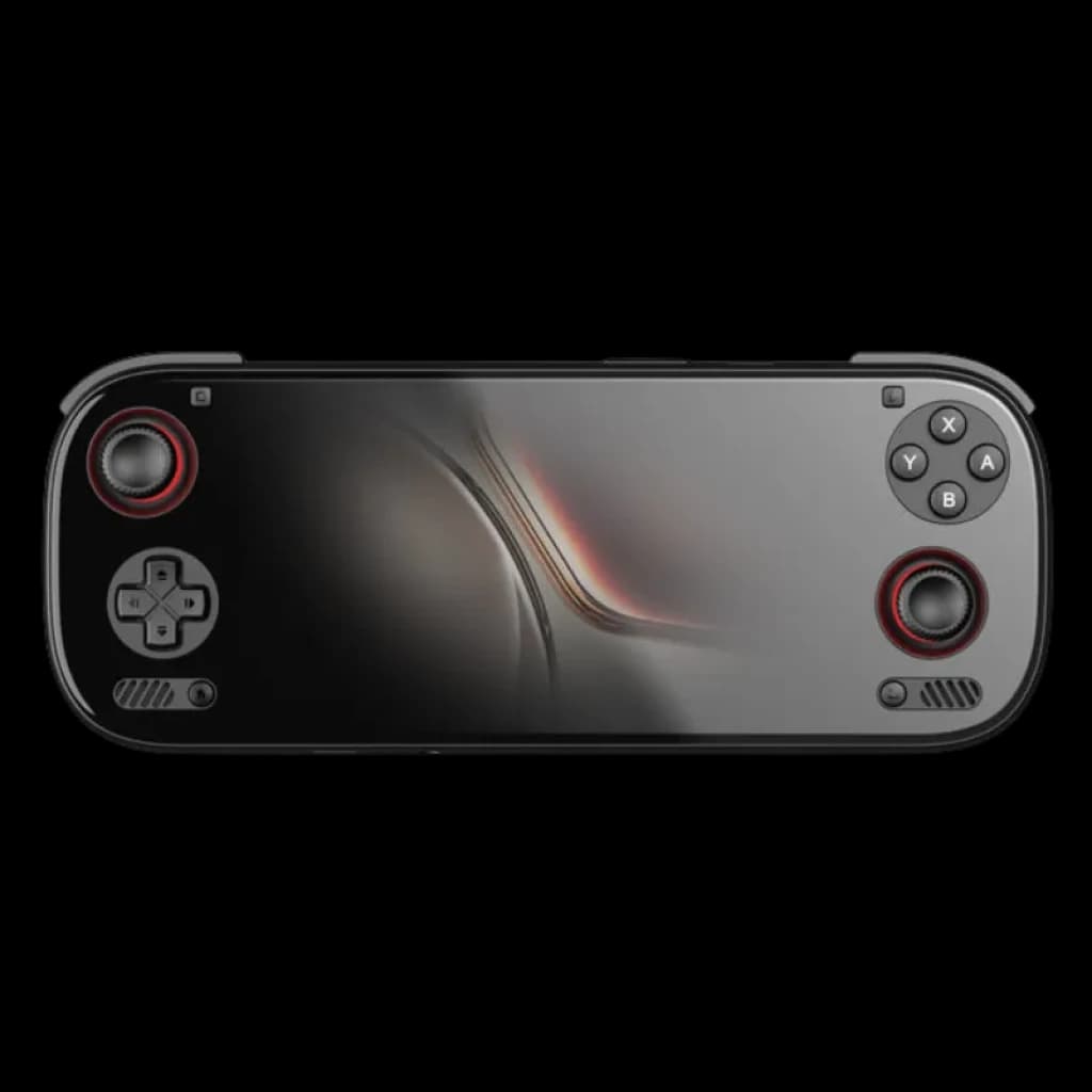 Console portable AYN Odin 3 noire avec écran AMOLED de 6 pouces