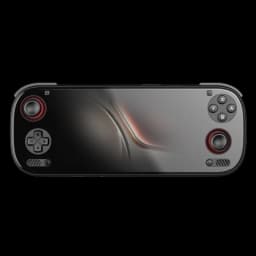 Console portable AYN Odin 3 noire avec écran AMOLED de 6 pouces
