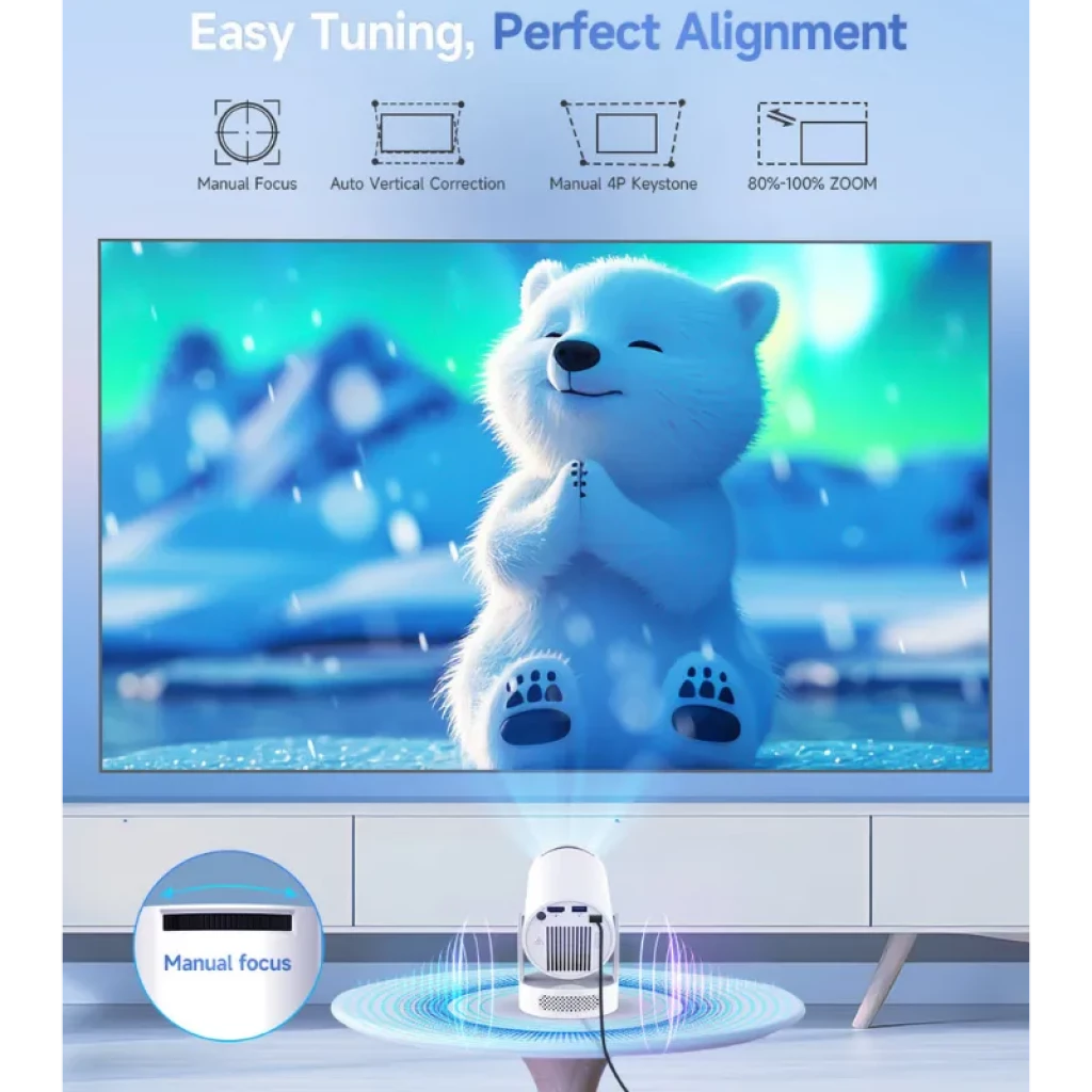 Proyector Magcubic HY300 Pro Plus frontal - Ítem2