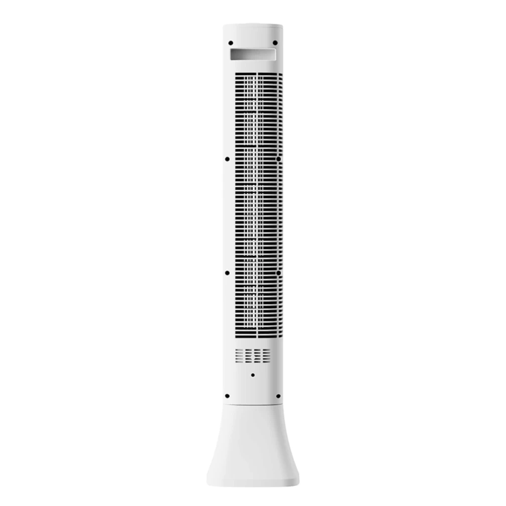 Deerma FD140W - Ventilador de torre branco, design slim e minimalista, grelha frontal longa, base estável e acabamento fosco elegante - Item1