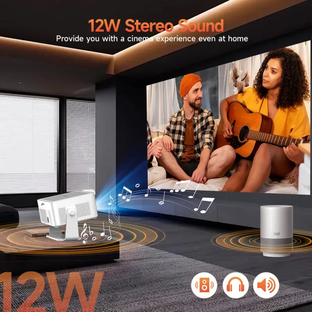 Proyector Magcubic HY450 MAX 1100 ANSI lúmenes blanco - Ítem2