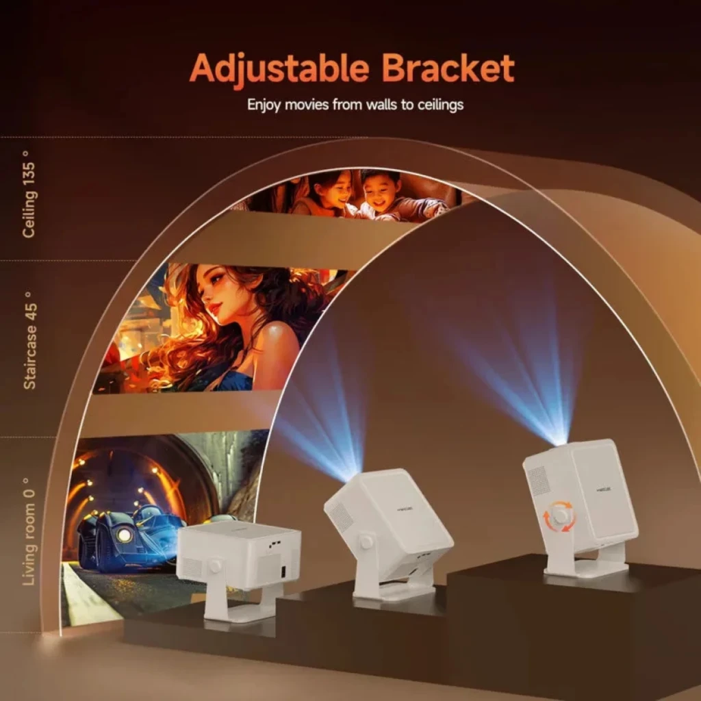 Projecteur Magcubic HY450 MAX 1 100 lumens ANSI blanc - Ítem4