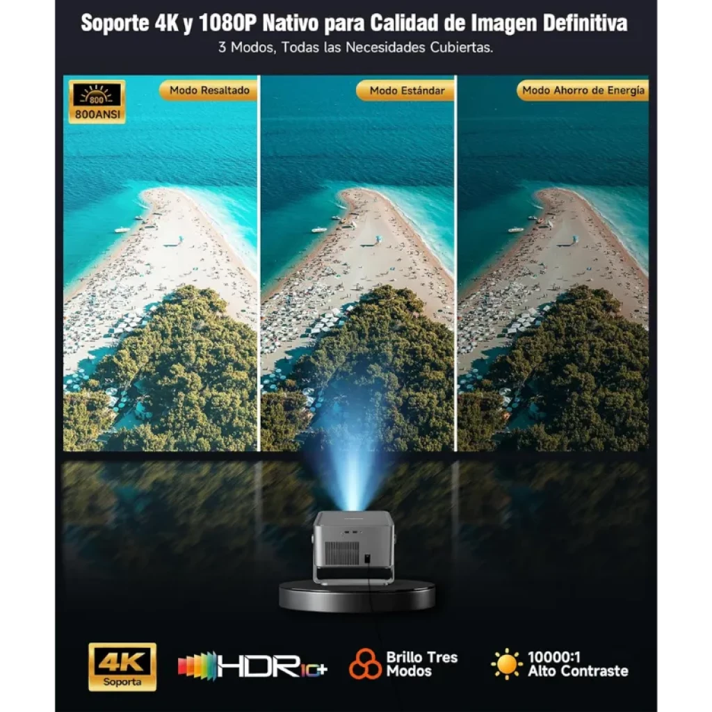 Proyector Magcubic HY450GT con soporte giratorio de 180 grados - Ítem1