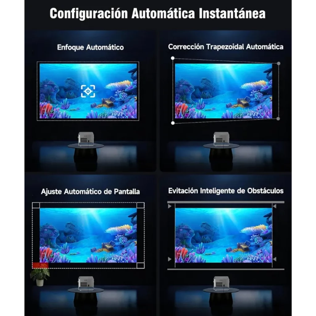 Proyector Magcubic HY450GT con soporte giratorio de 180 grados - Ítem3