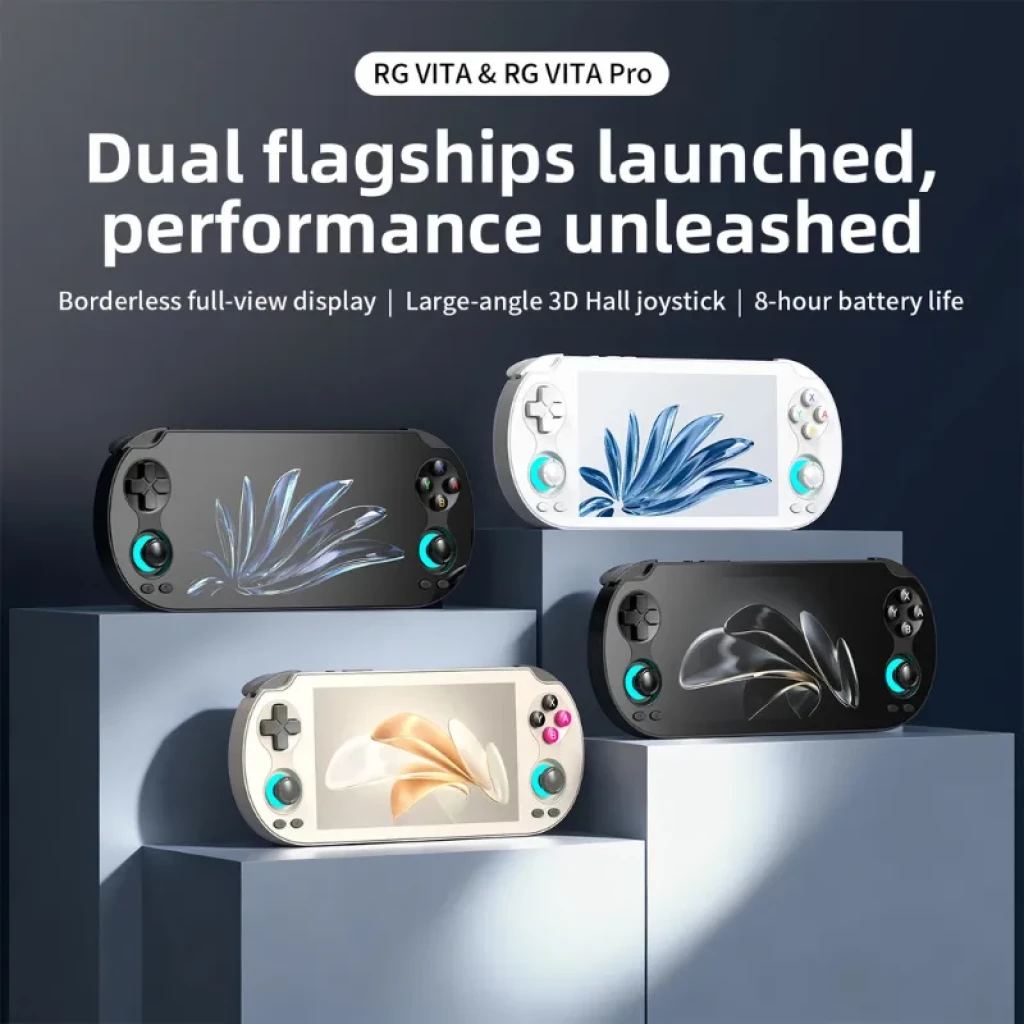 Consola Anbernic RG Vita Gris Retro con pantalla IPS de 5.46 pulgadas y sistema Android 12 - Ítem8