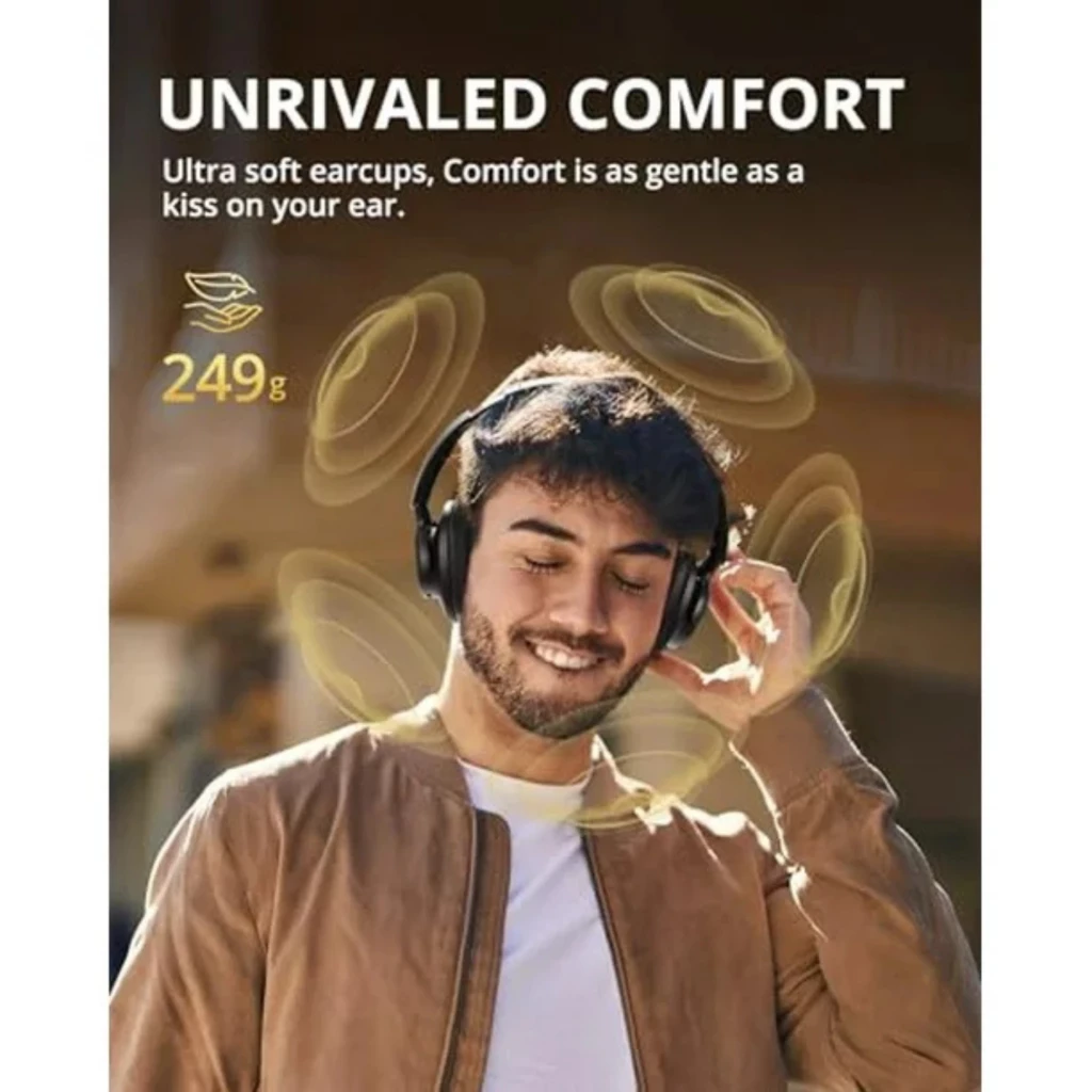 Tronsmart Q20S - Auscultadores sem fios com cancelamento de ruído híbrido e 60 horas de autonomia - Item6