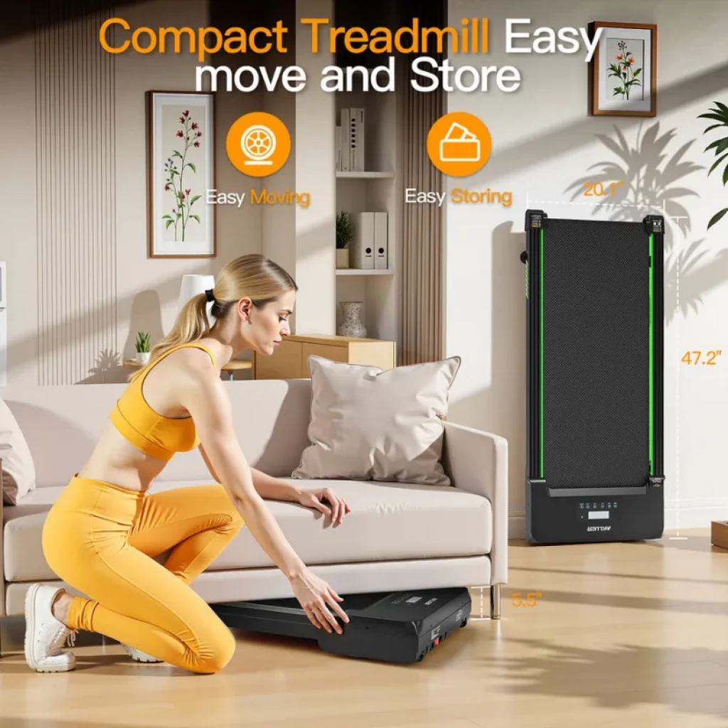 Passadeira Akluer TW140L para debaixo da secretária com inclinação automática - Item5