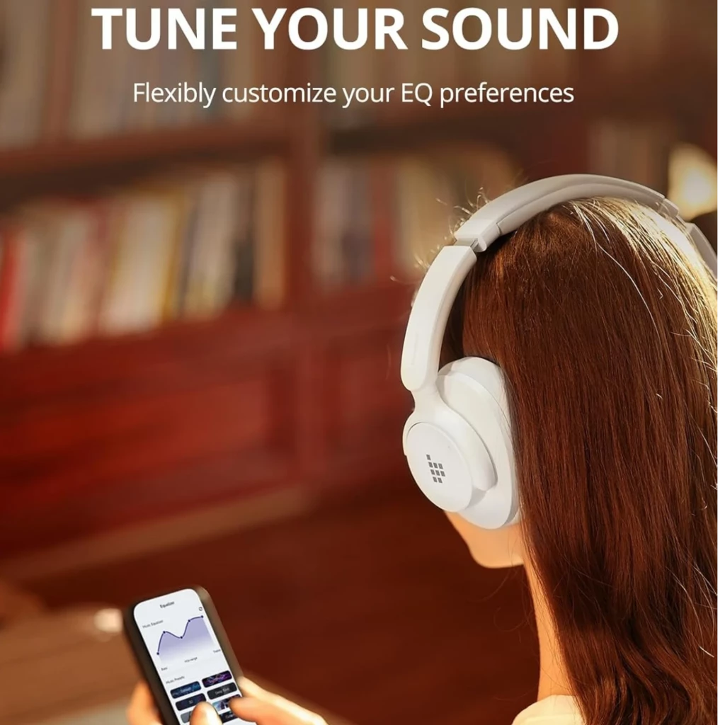 Tronsmart Q20S - Auscultadores sem fios com cancelamento de ruído híbrido e 60 horas de autonomia - Item6