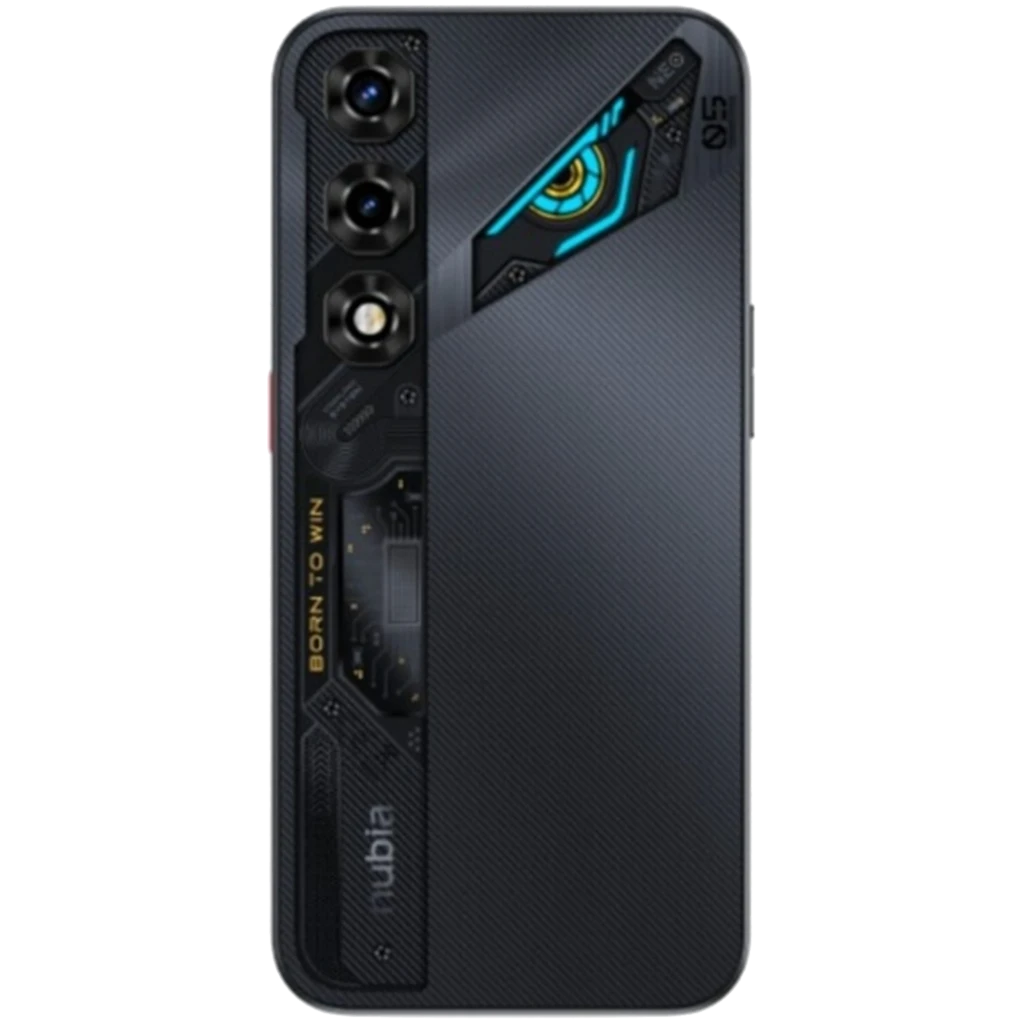 Nubia Neo 5 5G 128 GB Preto com traseira gamer texturizada, LEDs azuis, tripla câmera vertical e tela frontal com furo central e bordas finas - Item2