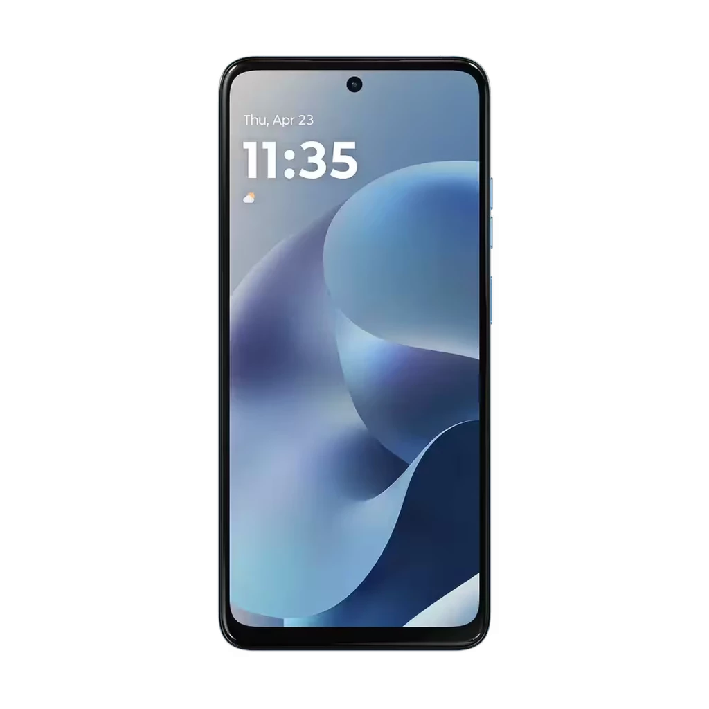 Motorola Moto G17 bleu Alaskan, écran 6,72 pouces bord à bord, triple capteur arrière avec capteur Sony LYTIA 600, design fin et moderne - Ítem1