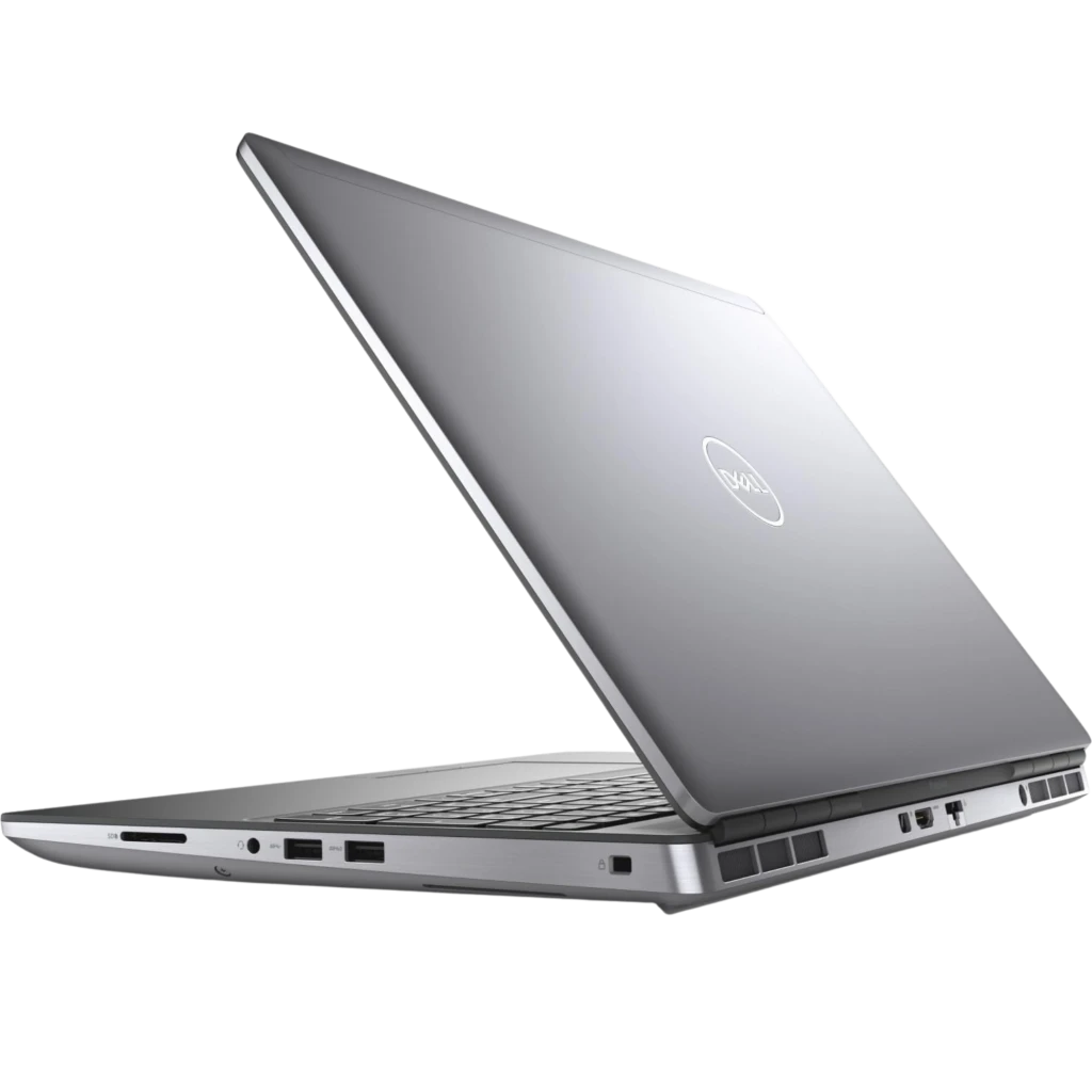 Notebook Dell Precision 7550 cinza 15,5 pol com tela fina e webcam central; teclado QWERTZ com numérico; corpo robusto e acabamento premium renovado - Item2