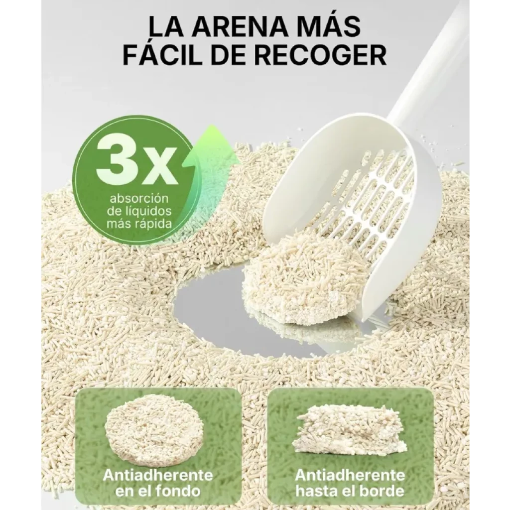 Bolsa de PETKIT Arena de Tofu para Gatos 6L sellada al vacío - Ítem2