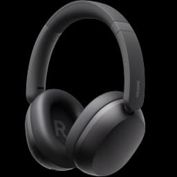 Auscultadores Redmi Headphones Neo em Preto , design over-ear elegante, almofadas macias, logotipo R verde, estrutura minimalista e dobradiças discretas