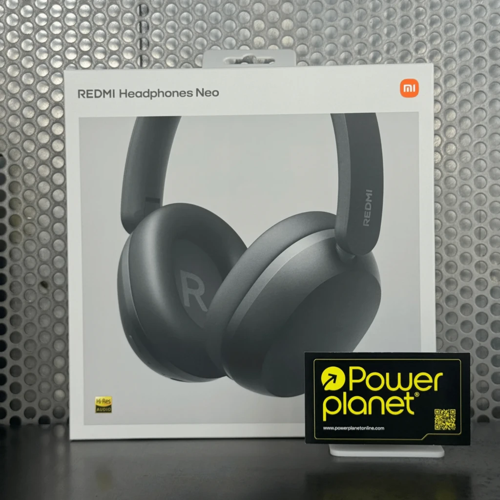 Auriculares inalámbricos Negro con diadema acolchada, copas ovaladas lisas y logotipo Redmi verde; diseño over-ear minimalista y moderno - Ítem4