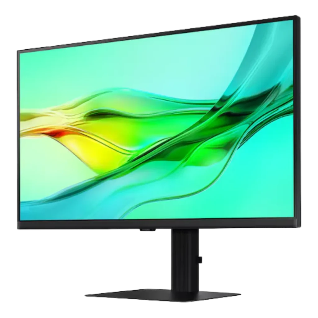 Vista frontal del monitor Samsung ViewFinity S6 S27D604UAU de 27