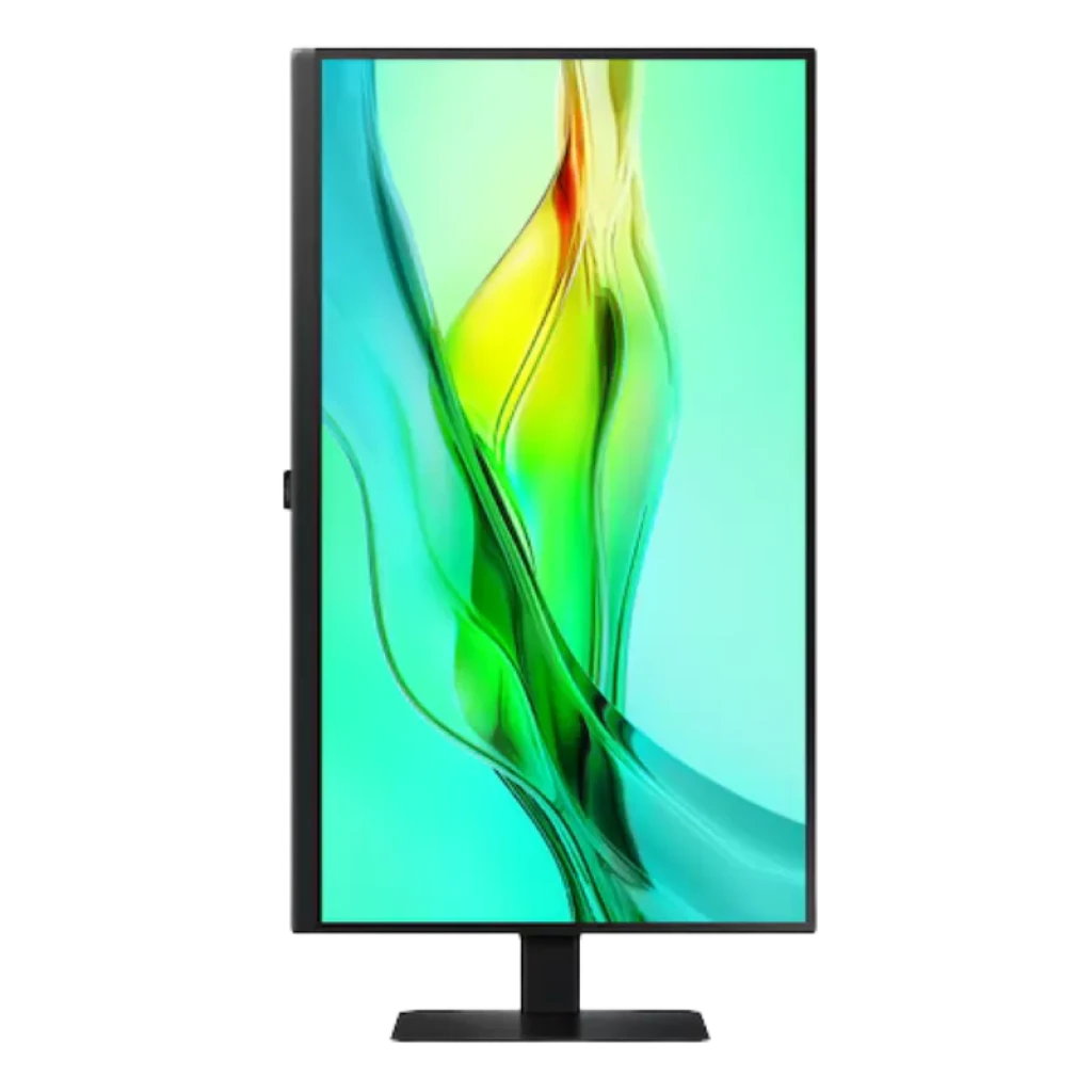 Vista frontal del monitor Samsung ViewFinity S6 S27D604UAU de 27