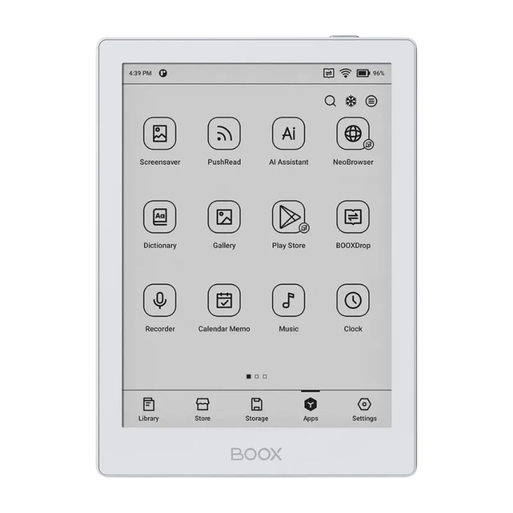 BOOX Go 6 32 GB Android 11 - Leitor de livros eletrónicos 6