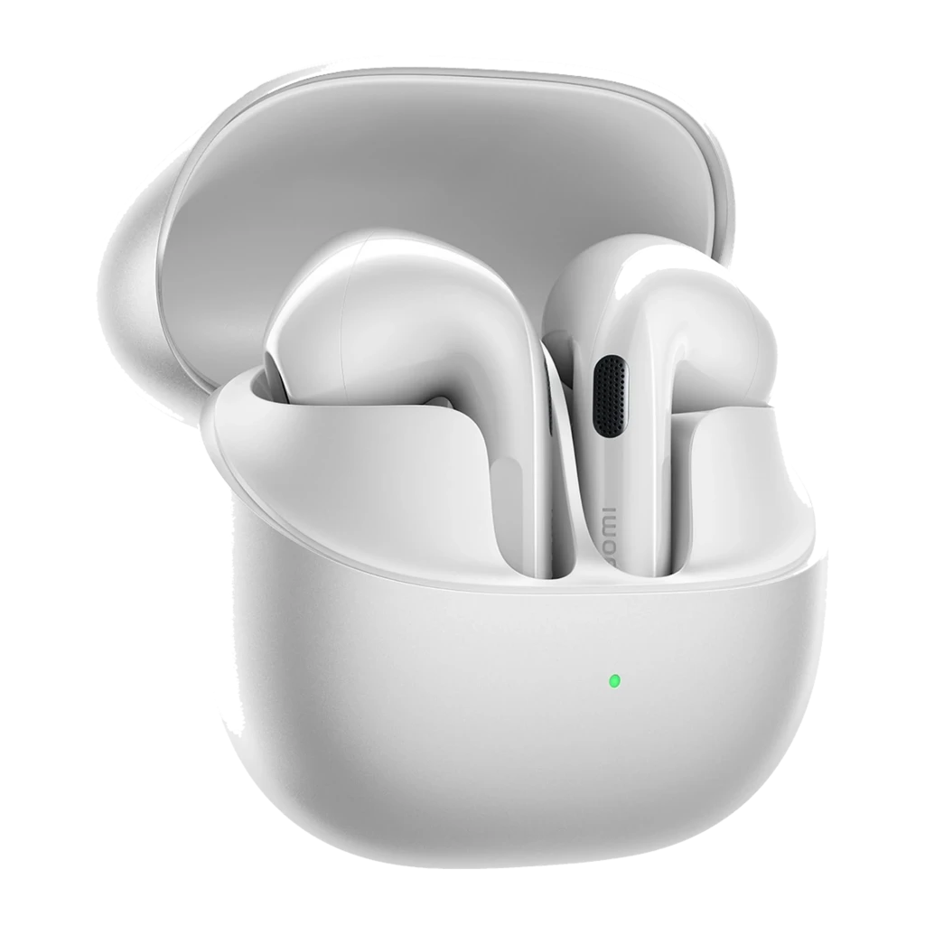 Xiaomi Buds 6 TWS ANC 55dB LDAC Blanco con estuche compacto mate y LED frontal; auriculares in ear brillantes con vástago corto y ajuste ergonómico - Ítem1