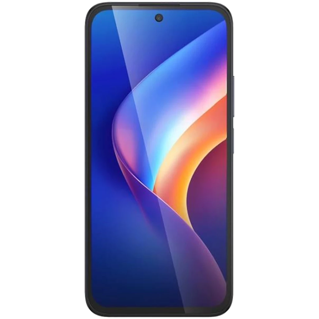 TCL K70 4G con pantalla de 6.75 pulgadas, doble cámara trasera, cámara frontal en orificio centrado, cuerpo negro mate y diseño delgado elegante - Ítem1