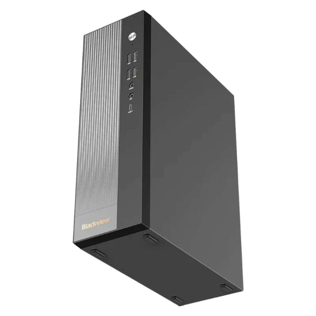 Frontal del Blackview NEX60, mini-torre de 6.37L con puertos USB-C y USB-A - Ítem1