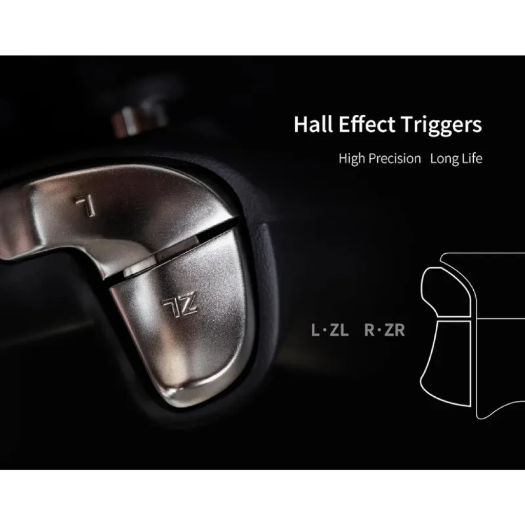 Manette GuliKit KingKong 2 T avec joysticks TMR et gâchettes à effet Hall, couleur noir - Ítem7