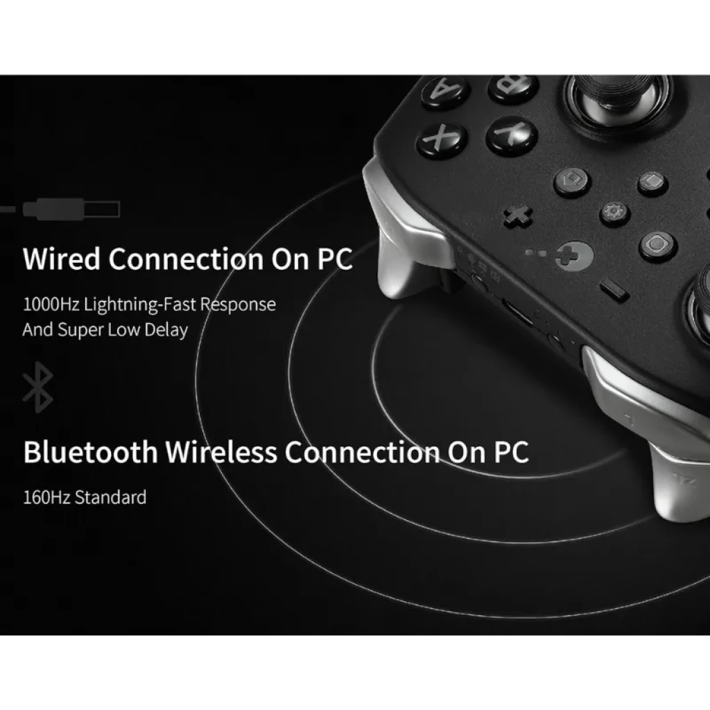 Manette GuliKit KingKong 2 T avec joysticks TMR et gâchettes à effet Hall, couleur noir - Ítem8