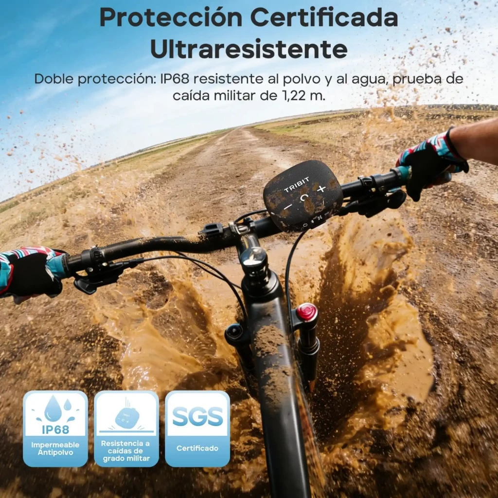 TRIBIT StormBox Micro 3 avec son XBass 13 W, noir - Enceinte Bluetooth - Ítem6