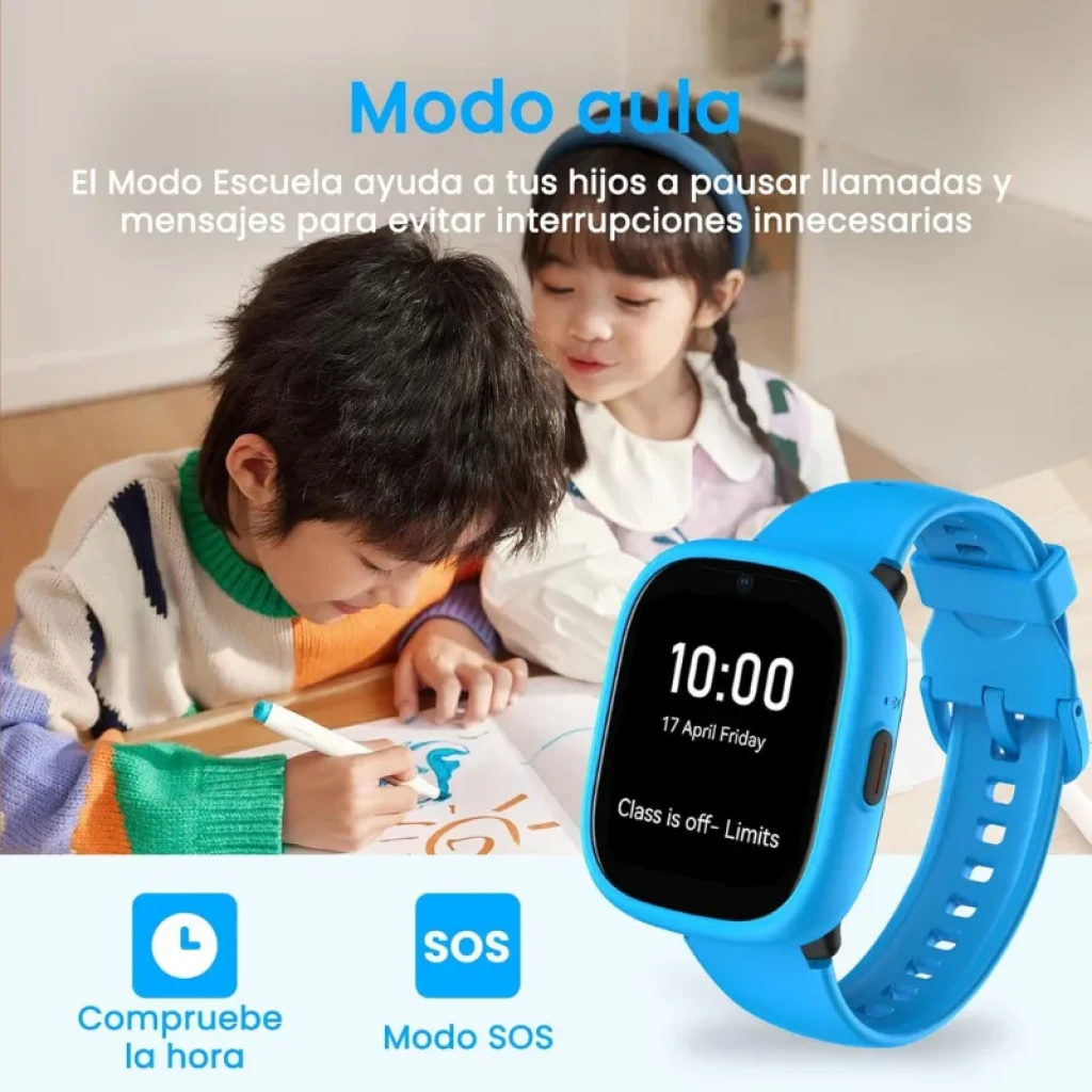 Smartwatch infantil Lagenio K3 New Azul com ecrã tátil e câmara frontal - Item5