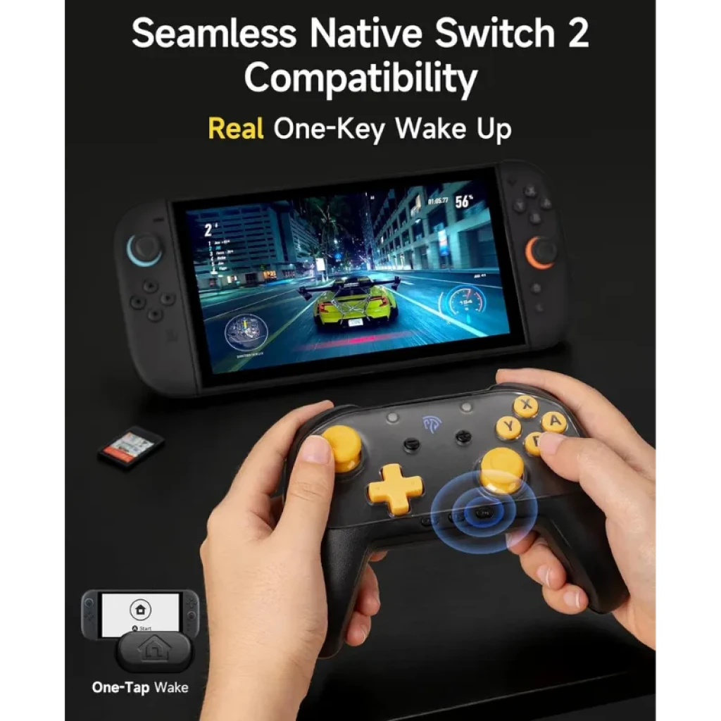 Manette EasySMX S10C noire avec joysticks à effet Hall - Ítem3