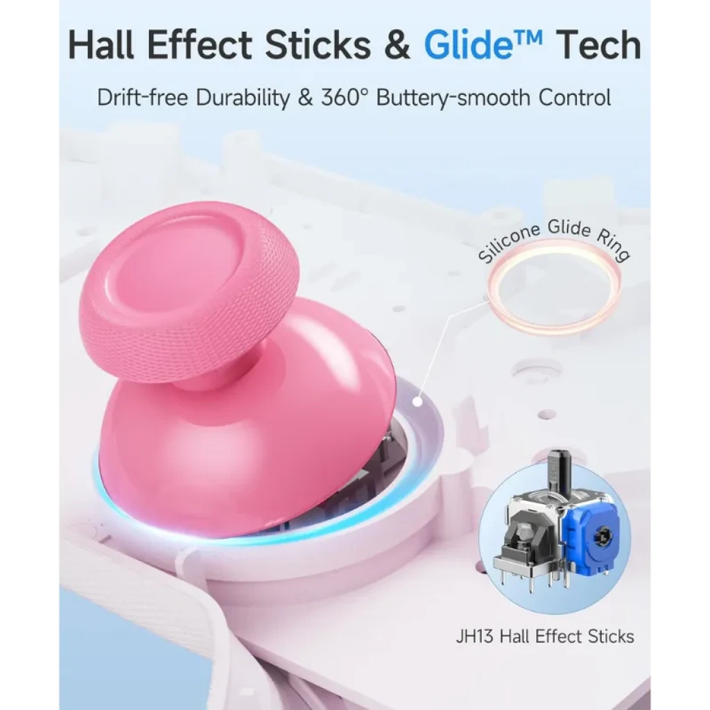 Manette EasySMX S10C Rose avec joysticks à effet Hall - Ítem3