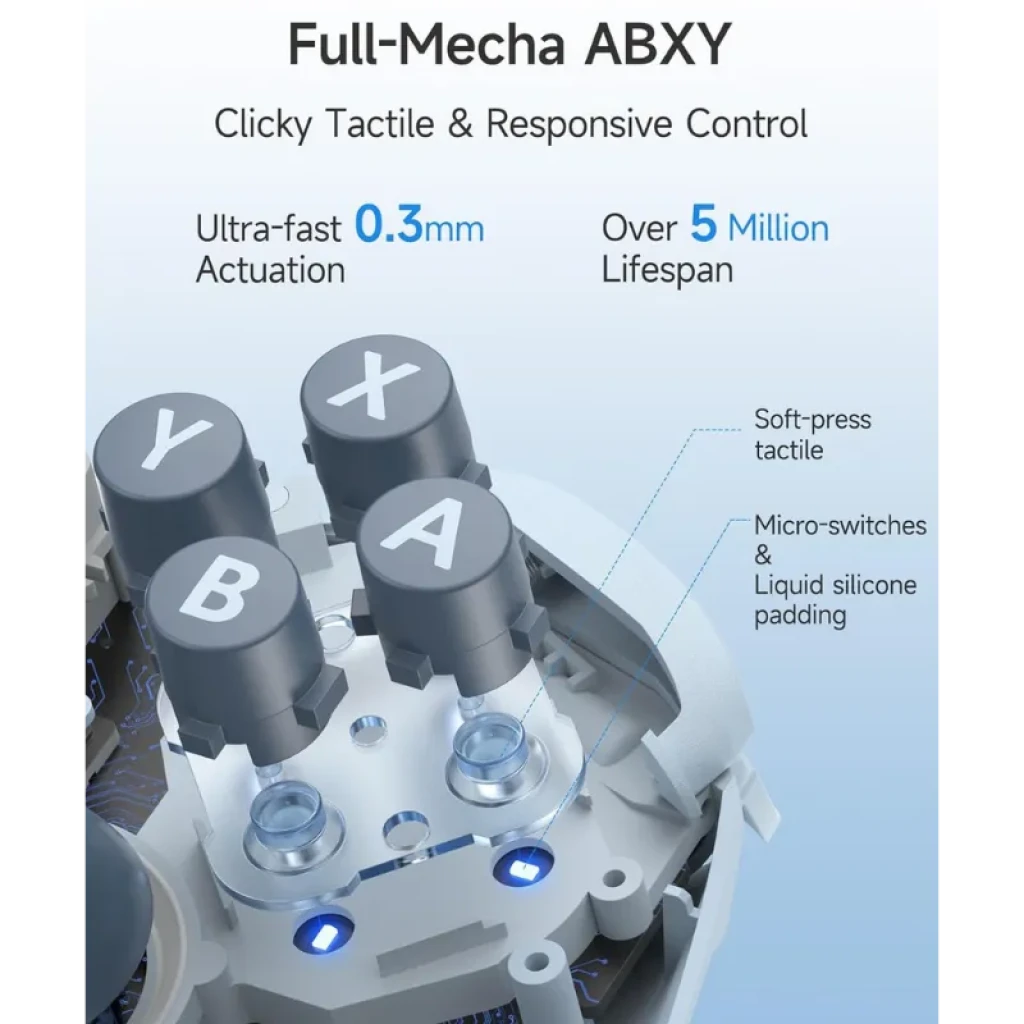 Manette EasySMX S10C Bleu avec joysticks à effet Hall - Ítem2