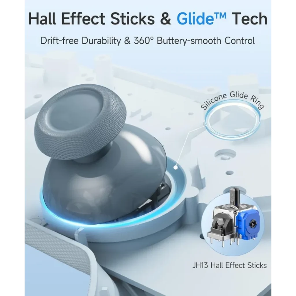 Manette EasySMX S10C Bleu avec joysticks à effet Hall - Ítem3