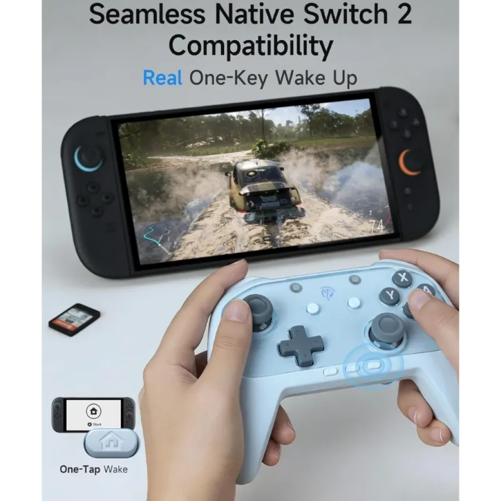 Manette EasySMX S10C Bleu avec joysticks à effet Hall - Ítem5