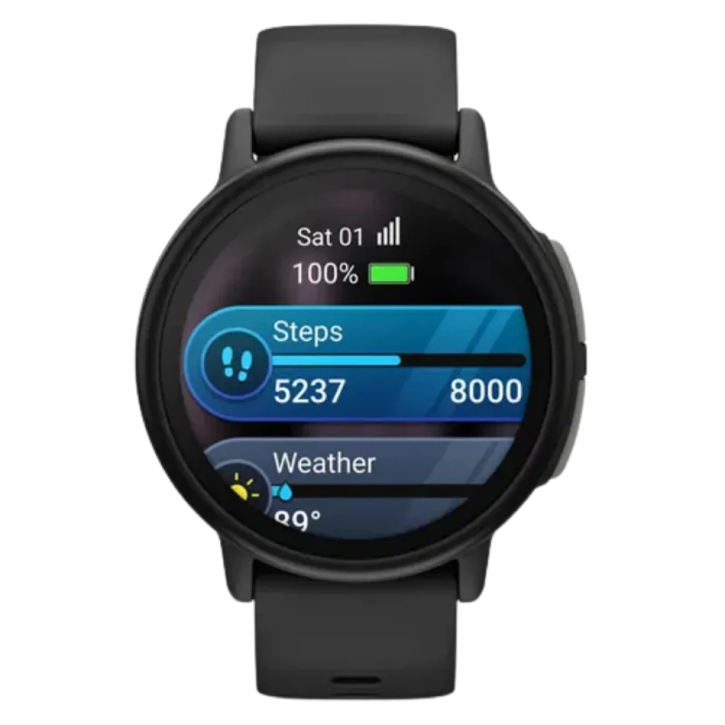 Montre connectée pour enfants Garmin Bounce 2 noire avec écran tactile AMOLED - Ítem1