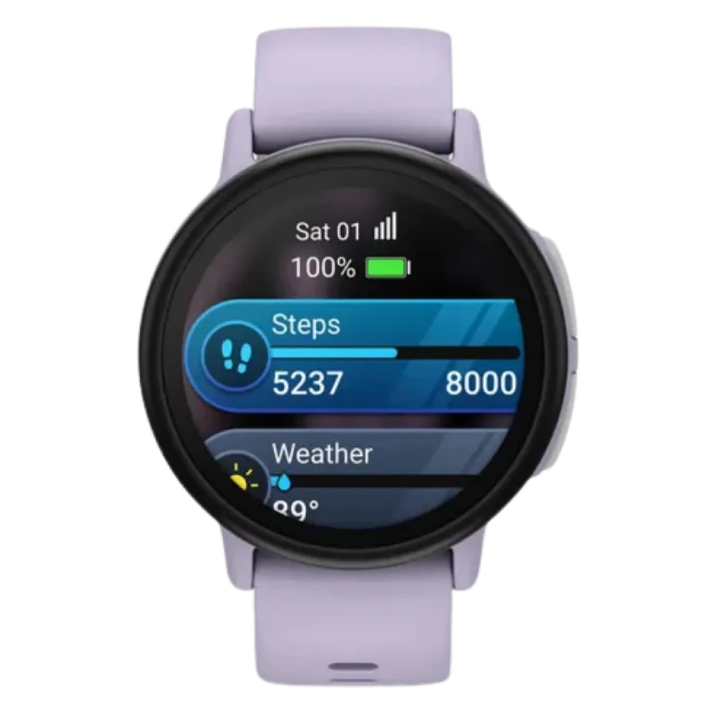 Montre connectée pour enfants Garmin Bounce 2 lilas avec écran tactile AMOLED - Ítem1