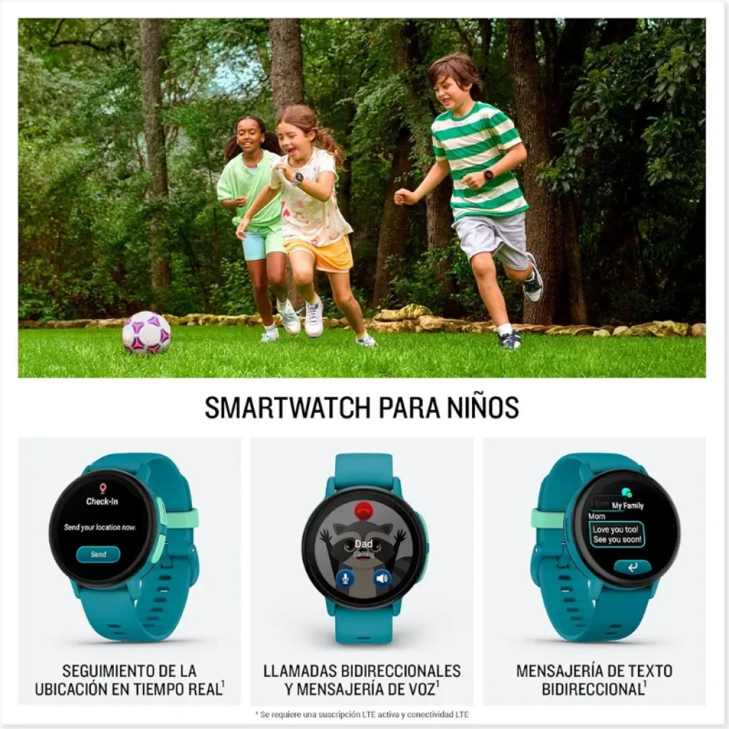 Smartwatch infantil Garmin Bounce 2 Azul com ecrã tátil AMOLED - Item5